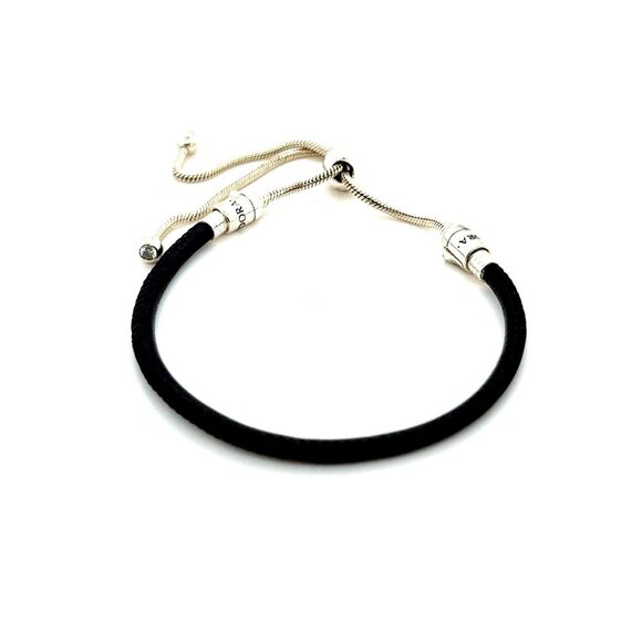 Pandora Black Adjustable Bolo Bracelet - Picture 1 of 3